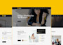 design a modern portfolio website, or business website
